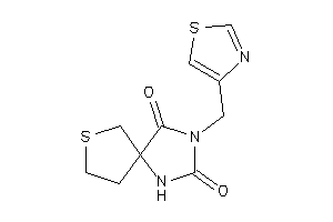 3-(thiazol-4-ylmethyl)-7-thia-1,3-diazaspiro[4.4]nonane-2,4-quinone