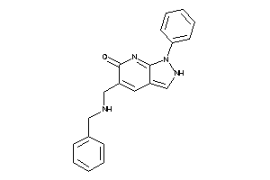 5-[(benzylamino)methyl]-1-phenyl-2H-pyrazolo[3,4-b]pyridin-6-one