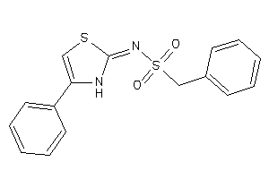 1-phenyl-N-(4-phenyl-4-thiazolin-2-ylidene)methanesulfonamide