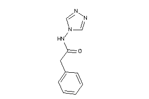 2-phenyl-N-(1,2,4-triazol-4-yl)acetamide