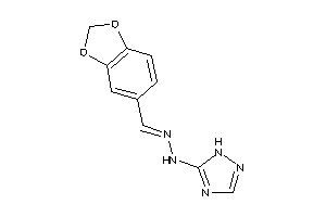 (piperonylideneamino)-(1H-1,2,4-triazol-5-yl)amine