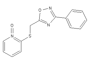 2-[(3-phenyl-1,2,4-oxadiazol-5-yl)methylthio]pyridine 1-oxide