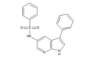 N-(3-phenyl-1H-pyrrolo[2,3-b]pyridin-5-yl)benzenesulfonamide