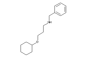 Benzyl-[3-(cyclohexoxy)propyl]amine