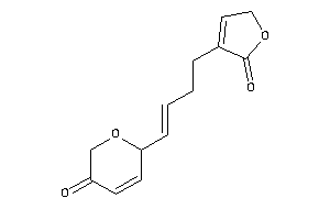 2-[4-(5-keto-2H-furan-4-yl)but-1-enyl]-2H-pyran-5-one