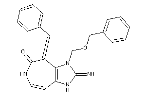 Image of 4-benzal-3-(benzoxymethyl)-2-imino-1,6-dihydroimidazo[4,5-d]azepin-5-one
