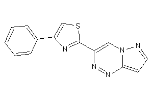 4-phenyl-2-pyrazolo[5,1-c][1,2,4]triazin-3-yl-thiazole