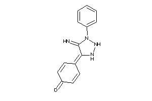 Image of 4-(5-imino-1-phenyl-triazolidin-4-ylidene)cyclohexa-2,5-dien-1-one