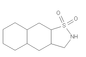 2,3,3a,4,4a,5,6,7,8,8a,9,9a-dodecahydronaphtho[2,3-d]isothiazole 1,1-dioxide