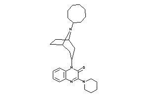 1-(8-cyclooctyl-8-azabicyclo[3.2.1]octan-3-yl)-3-piperidino-quinoxalin-2-one