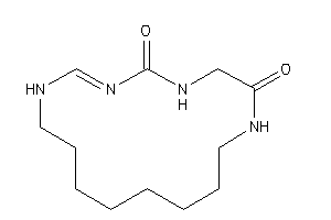 Image of 3,5,7,16-tetrazacyclohexadec-5-ene-1,4-quinone