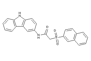 N-(9H-carbazol-3-yl)-2-(2-naphthylsulfonyl)acetamide