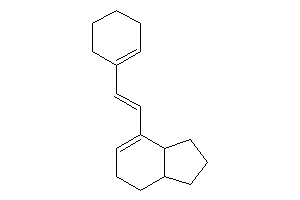 7-(2-cyclohexen-1-ylvinyl)-2,3,3a,4,5,7a-hexahydro-1H-indene