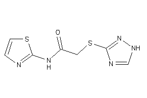 N-thiazol-2-yl-2-(1H-1,2,4-triazol-3-ylthio)acetamide