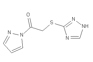 1-pyrazol-1-yl-2-(1H-1,2,4-triazol-3-ylthio)ethanone