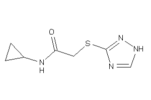 N-cyclopropyl-2-(1H-1,2,4-triazol-3-ylthio)acetamide