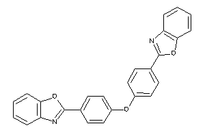 2-[4-[4-(1,3-benzoxazol-2-yl)phenoxy]phenyl]-1,3-benzoxazole