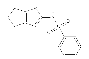 N-(5,6-dihydro-4H-cyclopenta[b]thiophen-2-yl)benzenesulfonamide