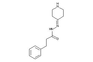 3-phenyl-N-(4-piperidylideneamino)propionamide