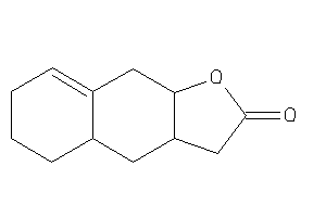 3a,4,4a,5,6,7,9,9a-octahydro-3H-benzo[f]benzofuran-2-one