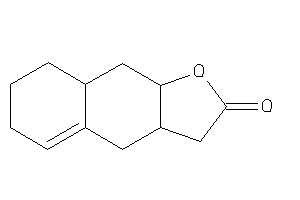 3a,4,6,7,8,8a,9,9a-octahydro-3H-benzo[f]benzofuran-2-one