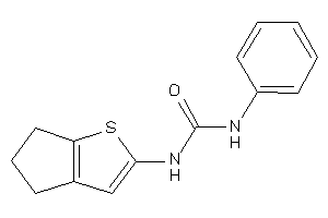 1-(5,6-dihydro-4H-cyclopenta[b]thiophen-2-yl)-3-phenyl-urea