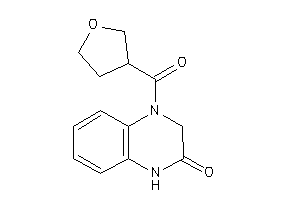 4-(tetrahydrofuran-3-carbonyl)-1,3-dihydroquinoxalin-2-one
