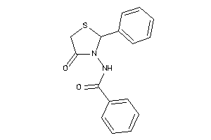 N-(4-keto-2-phenyl-thiazolidin-3-yl)benzamide