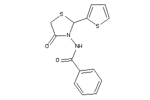 N-[4-keto-2-(2-thienyl)thiazolidin-3-yl]benzamide