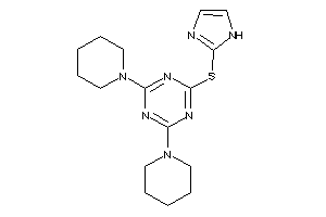 2-(1H-imidazol-2-ylthio)-4,6-dipiperidino-s-triazine