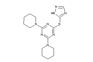 2,4-dipiperidino-6-(1H-1,2,4-triazol-5-ylthio)-s-triazine