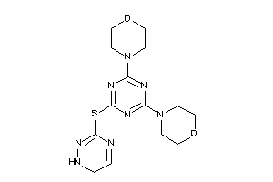 4-[4-(1,6-dihydro-1,2,4-triazin-3-ylthio)-6-morpholino-s-triazin-2-yl]morpholine