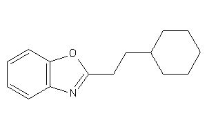 2-(2-cyclohexylethyl)-1,3-benzoxazole