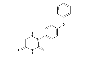 2-(4-phenoxyphenyl)-1,2,4-triazinane-3,5-quinone