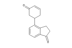 Image of 4-(5-ketocyclohex-3-en-1-yl)indan-1-one