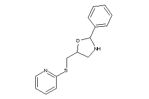 2-phenyl-5-[(2-pyridylthio)methyl]oxazolidine