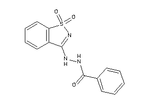 Image of N'-(1,1-diketo-1,2-benzothiazol-3-yl)benzohydrazide