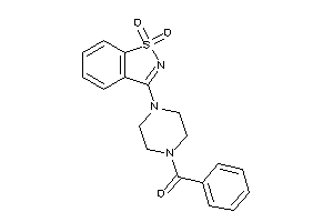 [4-(1,1-diketo-1,2-benzothiazol-3-yl)piperazino]-phenyl-methanone