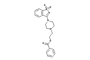 Benzoic Acid 2-[4-(1,1-diketo-1,2-benzothiazol-3-yl)piperazino]ethyl Ester