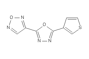 2-furazan-3-yl-5-(3-thienyl)-1,3,4-oxadiazole