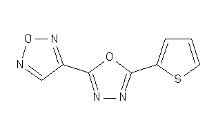 2-furazan-3-yl-5-(2-thienyl)-1,3,4-oxadiazole