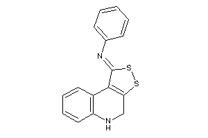 4,5-dihydrodithiolo[3,4-c]quinolin-1-ylidene(phenyl)amine