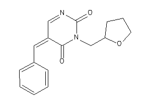 Image of 5-benzal-3-(tetrahydrofurfuryl)pyrimidine-2,4-quinone