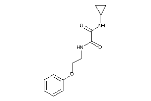 Image of N'-cyclopropyl-N-(2-phenoxyethyl)oxamide