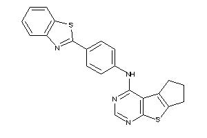 [4-(1,3-benzothiazol-2-yl)phenyl]-BLAHyl-amine