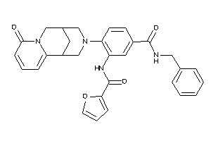 N-[5-(benzylcarbamoyl)-2-(ketoBLAHyl)phenyl]-2-furamide