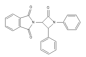 2-(2-keto-1,4-diphenyl-azetidin-3-yl)isoindoline-1,3-quinone