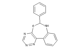 6-phenyl-6,7-dihydro-[1,2,4]triazino[5,6-d][3,1]benzoxazepine