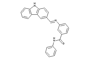 3-(9H-carbazol-3-ylmethyleneamino)-N-phenyl-benzamide