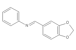 Phenyl(piperonylidene)amine